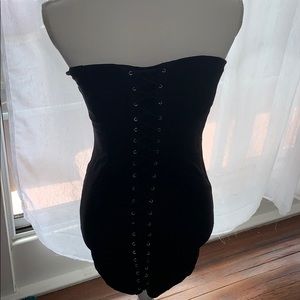 Zip up corset dress fashion nova size large